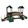 CW-0083 - Happy Meadow Park Daycare Playground Equipment - Ages 2 to 5 yr - Front -Forest