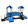 CW-0083 - Happy Meadow Park Daycare Playground Equipment - Ages 2 to 5 yr - Front - Spring Storm
