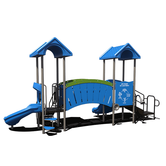 Happy Meadow Park Daycare Playground Equipment Ages 2 to 5 yr