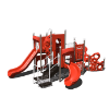 CW-0088 - Swamp Slide Commercial Playground Equipment - Ages 5 to 12 yr - Front - Adventure