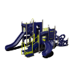 CW-0088 - Swamp Slide Commercial Playground Equipment - Ages 5 to 12 yr - Front - Electric