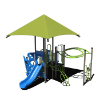 CW-0091 - Under and Over HOA Playground Equipment - Ages 2 to 12  yr - Front - Spring Storm