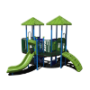 CW-0094 - Sunshine Sprouts Daycare Playground Equipment - Ages 2 to 5 yr - Front - Rain Forest