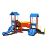 CW-0097 - Bridge to Fun Elementary School Playground Equipment - Ages 2 to 12  yr - Back - Circus
