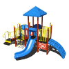 CW-0099 - Kiddie Kingdom Preschool Playground Equipment - Ages 2 to 5 yr - Back - Circus