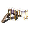 CW-0100 - High Divide Children's Commercial Playground Equipment - Ages 5 to 12 yr - Front