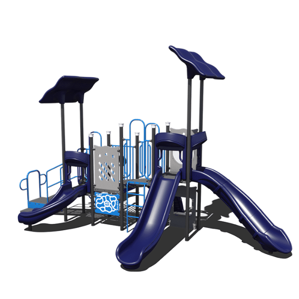 CW-0102 - Mars Moon School Playground Equipment  - Ages 2 to 12 yr - Front
