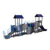 CW-0105 - Sneaky Leopard Commercial Grade Playground Equipment - Ages 2 to 12 yr - Back