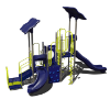 CW-0108 - Vine Climber Commercial Steel Playground Set - Ages 2 to 12 yr - Front