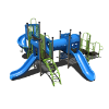 CW-0109 - Express Escape Park Playground Set - Ages 5 to 12 yr - Back