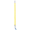H-54 - Plastisol Trivalent Plated 4/0 Playground Swing Chain - One Chain