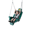 ADP-10-BL - Complete Large Adaptive Playground Swing Seat with Harness, Eyebolts, and Chain