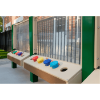 RECF0036XX - Recycled Plastic Outdoor Art Easel for Schools - Double Sided - Ages 2 to 12 yr 