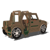 49222 - R-Town Offroad Vehicle Commercial Grade Playground Equipment - Ages 2 to 5 yr - Back