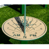 RECF0051XX - Recycled Plastic Sun Dial Playground Equipment for Schools- All Ages