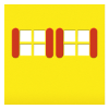 House Playhouse Window - Yellow