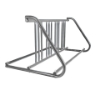 Picture of 8 Space "W" Style Steel Grid Bike Rack, Portable - 5 Ft.