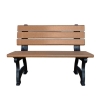 Picture of Aspen Recycled Plastic Bench with Back, 4ft., 6ft., or 8ft.