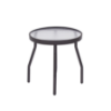 A18-2 - St. Maarten II Angled Acrylic Round Patio Side Tables