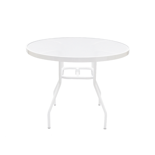 A36 - St. Maarten II Acrylic Round Patio Dining Table