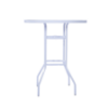 ABH36 - St. Maarten II Acrylic Round Patio Bar Height Table