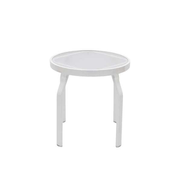 AR18 - Resort Straight Acrylic Patio Side Table