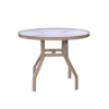 AW36 - Waterfront Acrylic Round Patio Dining Table
