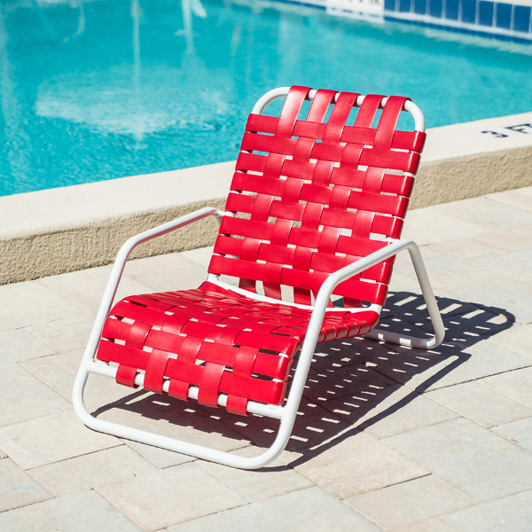 C40B - St. Maarten II Crossweave Vinyl Sand Chair