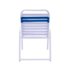 C50 - St. Maarten II Vinyl Poolside Dining Chair - Back