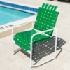 C55B - St. Maarten II Crossweave Vinyl Dining Sled Base Chair