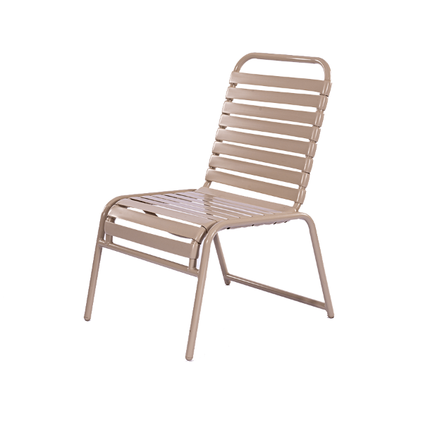 C60 - St. Maarten II Vinyl Armless Poolside Dining Chair