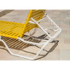 C120 - St. Maarten II 12 Inch Low Boy Vinyl Chaise Lounge - Detail