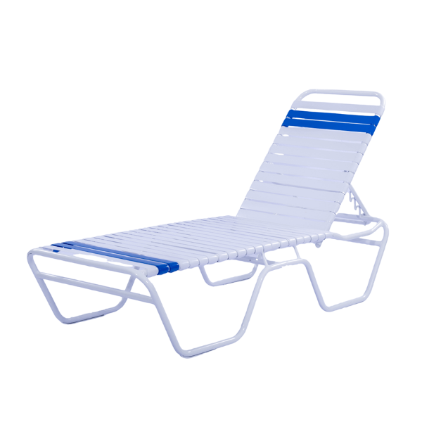 C140 - St. Maarten II 14 Inch Standard Vinyl Chaise Lounge