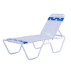 C160B - St. Maarten II 16 Inch Elevated Crossweave Vinyl Chaise Lounge