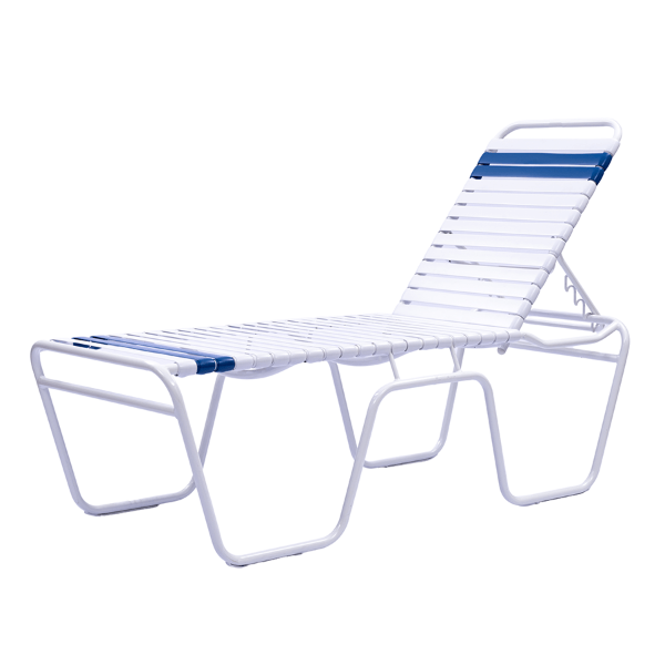C200 - St. Maarten II 20 Inch Senior Vinyl Chaise Lounge