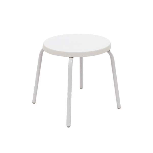 F18 - St. Maarten II Straight Fiberglass Square Side Table