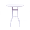 FBH36 - St. Maarten II Fiberglass Round Patio Bar Height Table