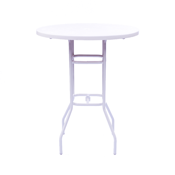 FBH36 - St. Maarten II Fiberglass Round Patio Bar Height Table
