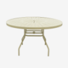 PTC42 - St. Maarten II Punched Aluminum Round Poolside Dining Table