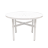 PTD42 - Dockside Punched Aluminum Round Patio Dining Table
