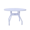 PTW36 - Waterfront Punched Aluminum Round Patio Dining Table
