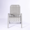 R50B - Resort Crossweave Vinyl Patio Dining Chair - Front