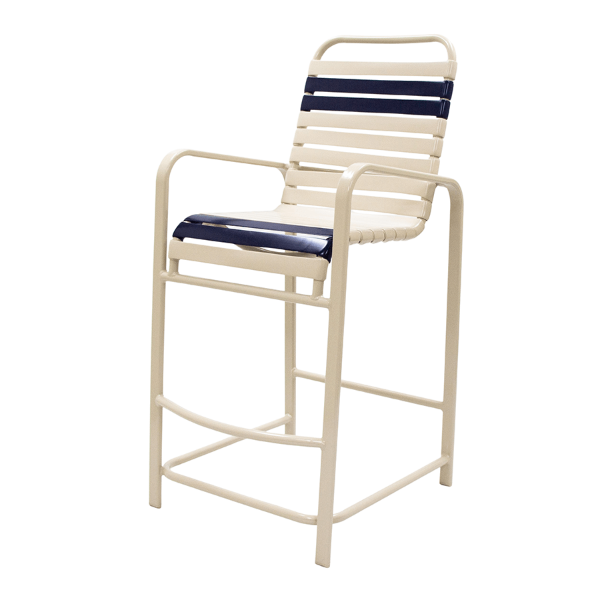R75 - Resort Vinyl Patio Bar Stool