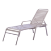 R165 - Resort Vinyl 16 Inch Chaise Lounge with Arms