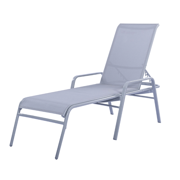 SCR165 - Resort Sling 16 Inch Elevated Chaise Lounge with Arms