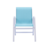 SR50 - Resort Sling Patio Dining Chair - Front
