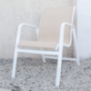 SR50 - Resort Sling Patio Dining Chair - Lifestyle