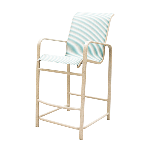 SR75  - Resort Sling Patio Bar Height Chair