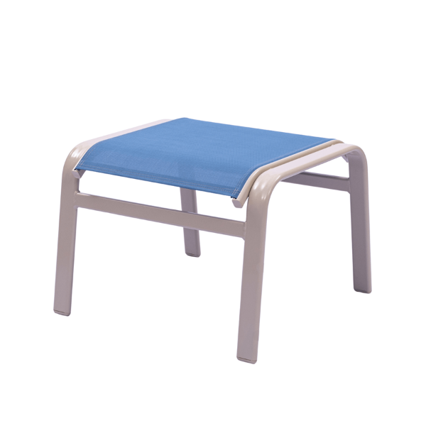 SW15 - Waterfront Sling Patio Ottoman