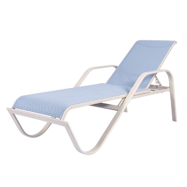 SW165 - Waterfront Sling 16 Inch Elevated Chaise Lounge
